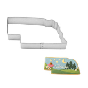 Nebraska State 4 inch Cookie Cutter