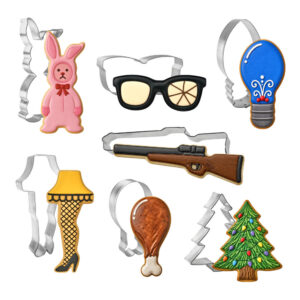 7 Piece Christmas Story Cookie Cutter Set