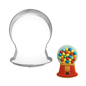 Gum Ball Machine / Snow Globe / Ferris Wheel 4.75 inch Cookie Cutter