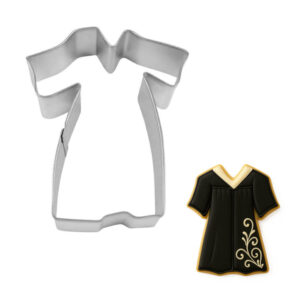 Graduation Gown Dress 4 inch Cookie Cutter