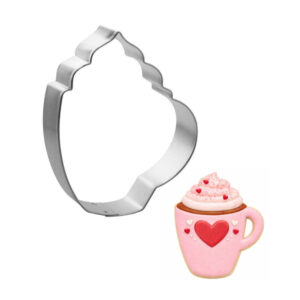 Hot Cocoa Coffee Cup 4 inch Cookie Cutter
