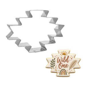 Boho Bohemian Plaque 4.5 inch Cookie Cutter