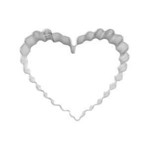 Fluted Small Heart Cookie Cutter