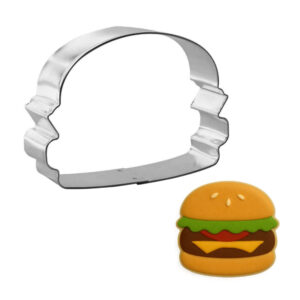 Hamburger Cheeseburger 3.5 inch Cookie Cutter