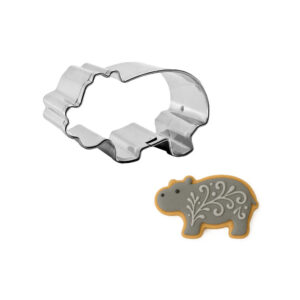 Mini Hippo Hippopotamus 1.75 inch Cookie Cutter