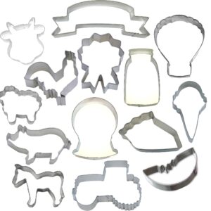 14 Piece County Fair Cookie Cutter Set