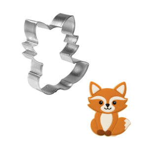 Cute Fox 4 inch Cookie Cutter