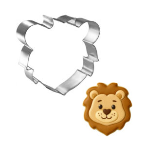Lion Face 4 inch Cookie Cutter