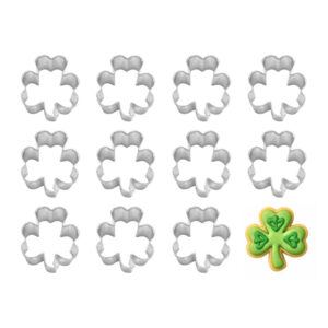 1 Dozen (12) Mini Shamrock 1.75 inch Cookie Cutters