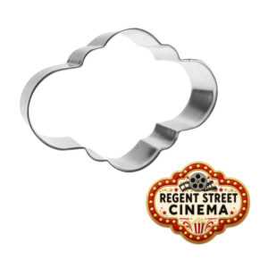 Theater Plaque 4.5 inch Cookie Cutter