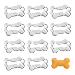 1 Dozen (12) Mini 2 inch Dog Bone Cookie Cutters