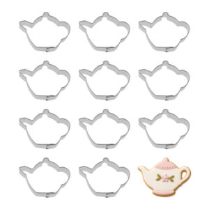 1 Dozen (12) Mini 2 inch Teapot Cookie Cutters
