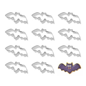 1 Dozen (12) Mini 2.25 inch Bat Cookie Cutters