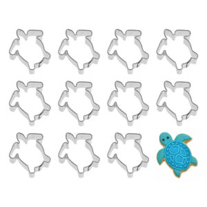 1 Dozen (12) Mini 1.75 inch Sea Turtle Cookie Cutters