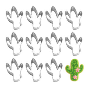1 Dozen (12) Mini 2 inch Cactus Cookie Cutters