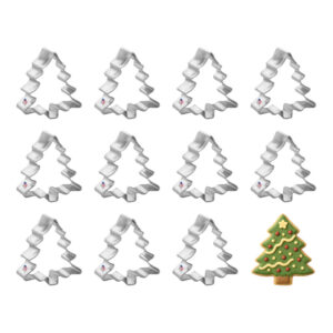 1 Dozen (12) Mini Tree Cookie Cutters
