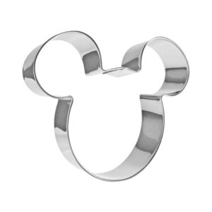 Mouse Face Head with Ears Cookie Cutter