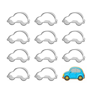 1 Dozen (12) Mini Car 2 inch Cookie Cutters
