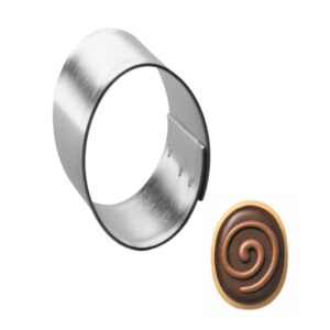 Tiny Mini Oval 1 inch Cookie Cutter