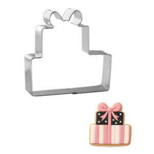 Stacked Gift Boxes Present 3.75 Inch Cookie Cutter