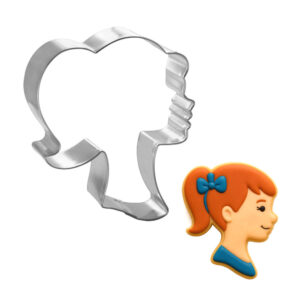 Doll Head 4.25 Inch Cookie Cutter