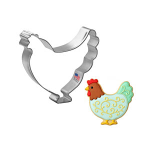 Hen Rooster Chicken 3.75 inch Cookie Cutter