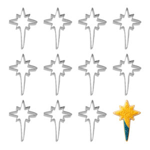 1 Dozen (12) Mini East Star of Bethlehem 2.75 inch Cookie Cutter