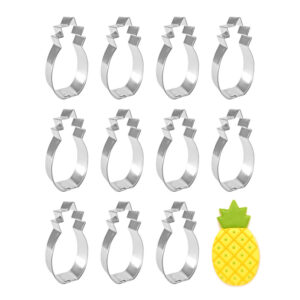 Pineapple Fruit 4 inch Cookie Cutter - 1 Dozen (12 count)