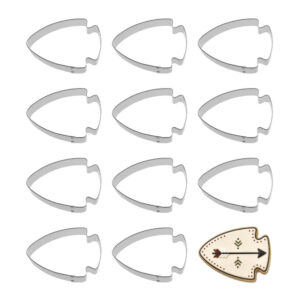 Arrowhead 4.25 inch Cookie Cutter - 1 Dozen (12 count)