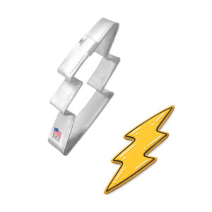 Mini Lightning Bolt 2 inch Cookie Cutter