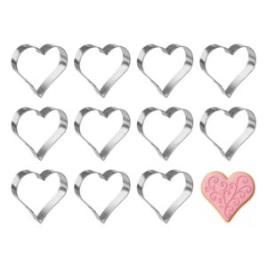 Heart 4 inch Cookie Cutter - 1 Dozen (12 count)