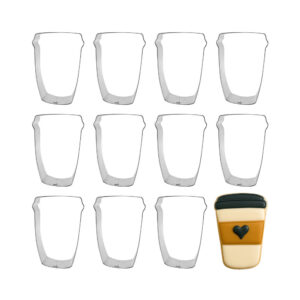 Travel Coffee Mug 4 inch Cookie Cutter - 1 Dozen (12 count)