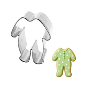 Mini Pajamas Footie Baby One Piece 2 inch Cookie Cutter