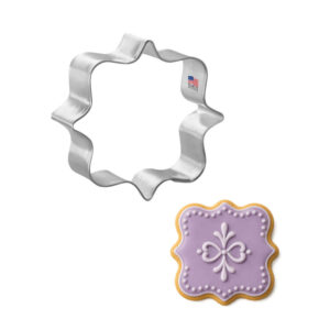 Mini Square Plaque 1.75 inch Cookie Cutter