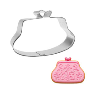 Ladies Clutch Coin Purse Bag 4 inch Cookie Cutter