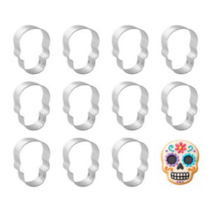 1 Dozen (12) Mini Skull 1.75 inch Cookie Cutter