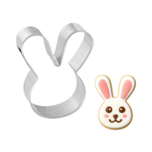 Mini Bunny Rabbit Face Head 1.75 inch Cookie Cutter