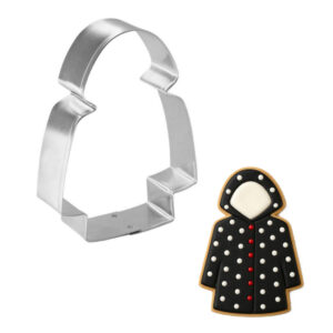 Raincoat Rain Jacket 4 inch Cookie Cutter