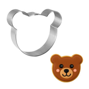 Bear Face 3.5 inch Cookie Cutter