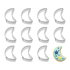 1 Dozen (12) Mini Folk Moon 1.25 inch Cookie Cutter
