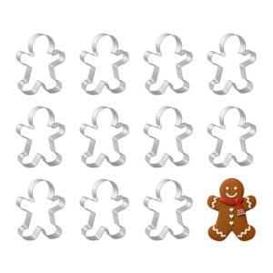 Gingerbread Boy 4 inch Cookie Cutter - 1 Dozen (12 count)