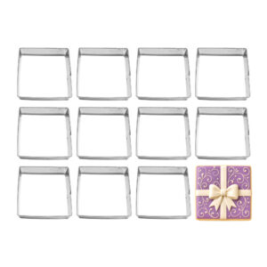 Square 3 inch Cookie Cutter - 1 Dozen (12 count)