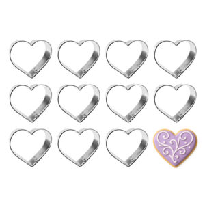 Heart 3.5 inch Cookie Cutter - 1 Dozen (12 count)