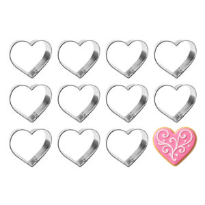 Heart 3.5 inch Cookie Cutter - 1 Dozen (12 count)