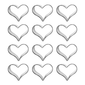 1 Dozen (12) Mini Heart 1.75 inch Cookie Cutter