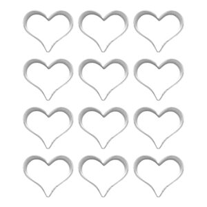 1 Dozen (12) Mini Heart 1.75 inch Cookie Cutter