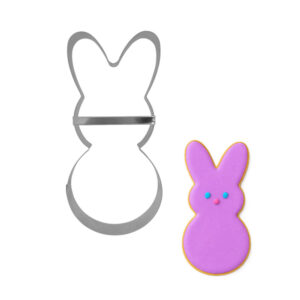 Marshmallow Bunny Body 8 inch Cookie Cutter
