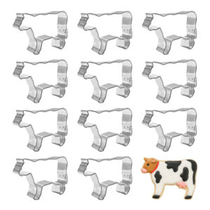 Cow Farm 4 inch Cookie Cutter - 1 Dozen (12 count)