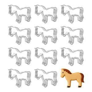 Horse Zebra 4 inch Cookie Cutter - 1 Dozen (12 count)