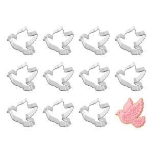 Flying Dove 3.5 inch Cookie Cutter - 1 Dozen (12 count)